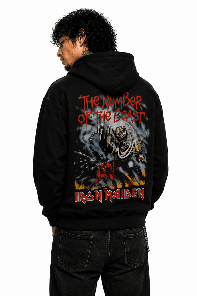 Poleron Iron Maiden The Number Of The Beast - amplitudmodulada