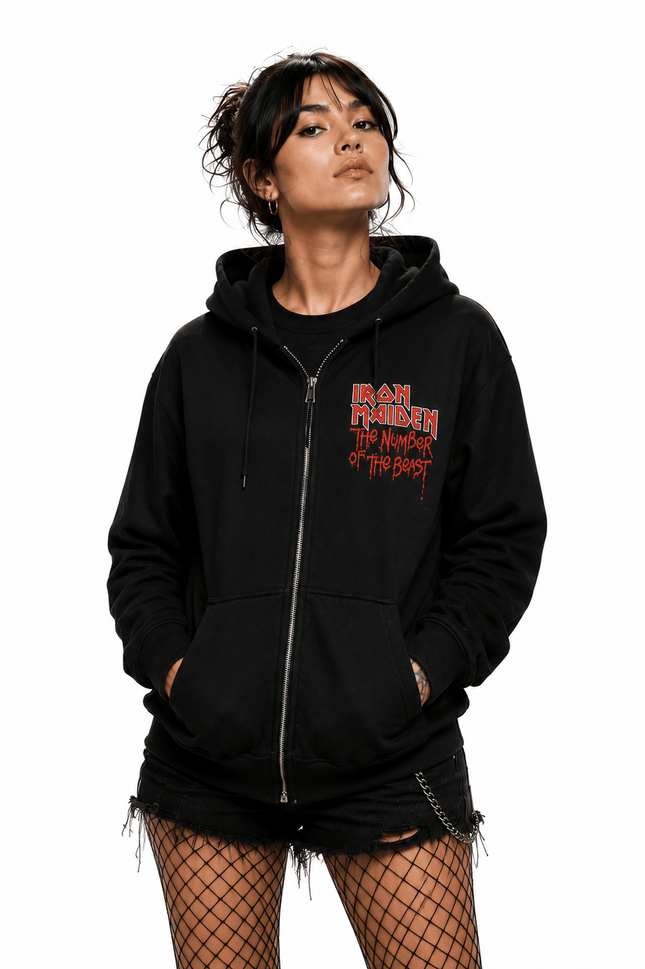 Poleron Iron Maiden The Number Of The Beast - amplitudmodulada