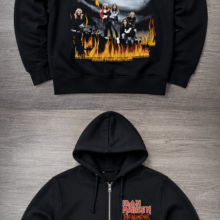 Poleron Iron Maiden The Number Of The Beast - amplitudmodulada