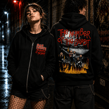 Poleron Iron Maiden The Number Of The Beast - amplitudmodulada