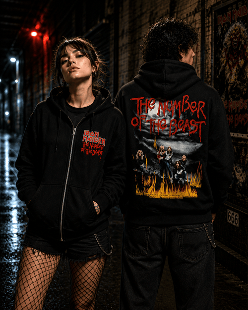 Poleron Iron Maiden The Number Of The Beast - amplitudmodulada