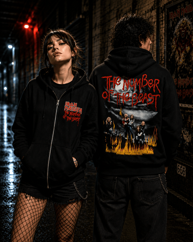 Poleron Iron Maiden The Number Of The Beast - amplitudmodulada