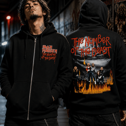 Poleron Iron Maiden The Number Of The Beast - amplitudmodulada