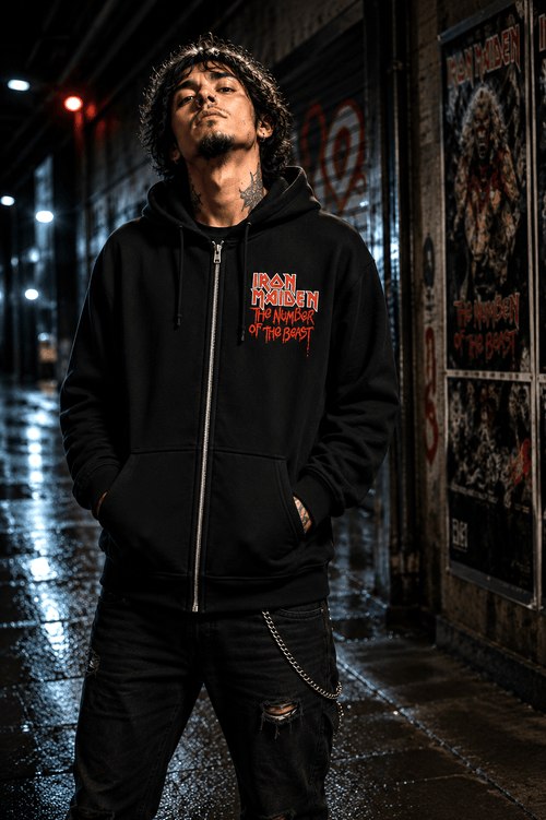 Poleron Iron Maiden The Number Of The Beast - amplitudmodulada