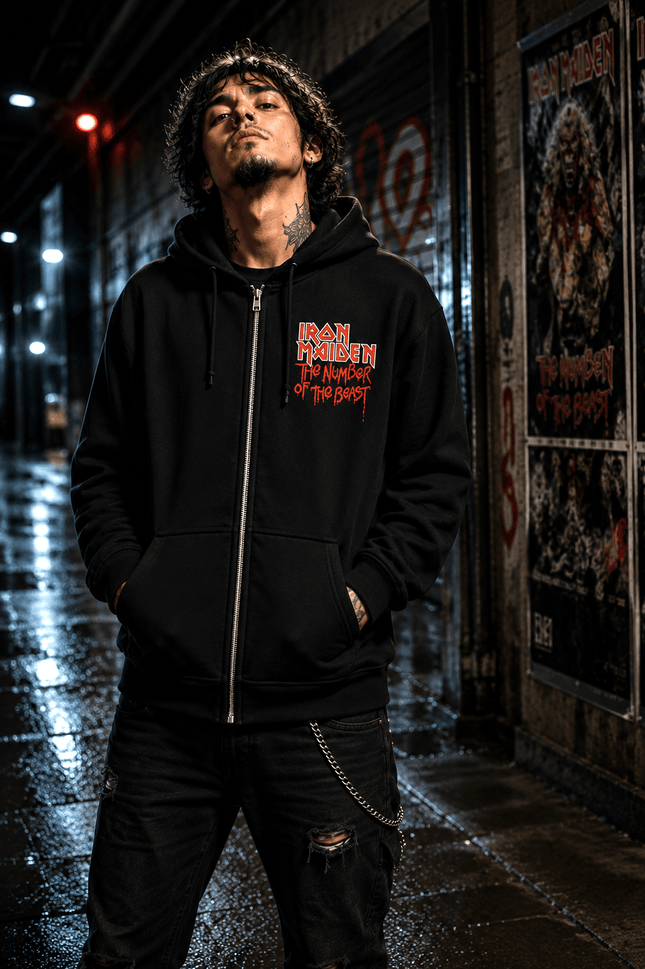Poleron Iron Maiden The Number Of The Beast - amplitudmodulada