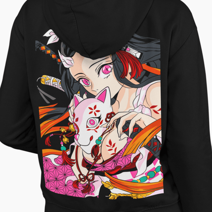 poleron demon slayer nezuko black - amplitudmodulada