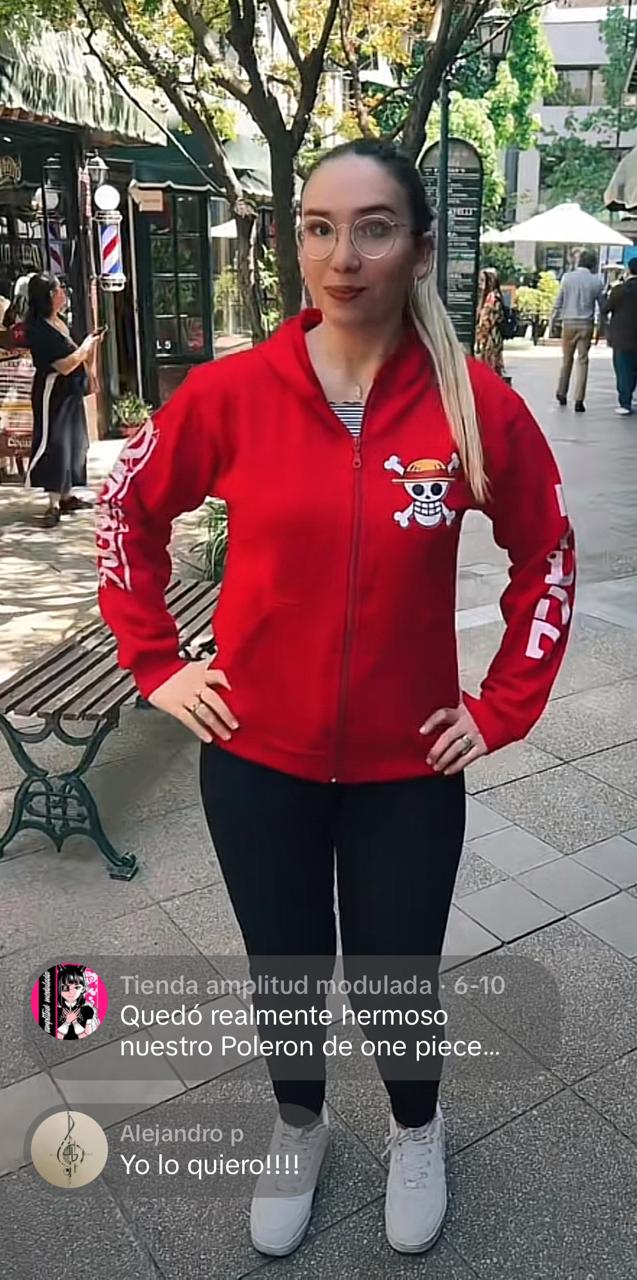 Poleron One Piece - amplitudmodulada