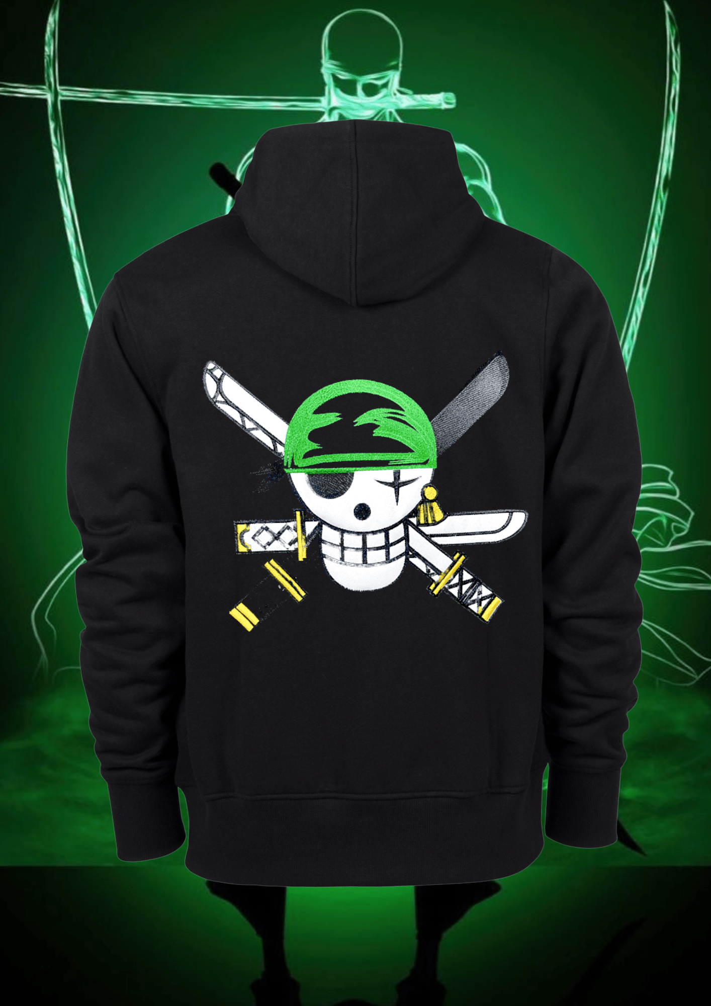 Poleron Zoro Bordado - amplitudmodulada