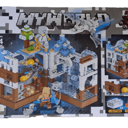 Set Armable de Minecraft My World. 488 Piezas - amplitudmodulada