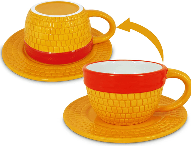 taza sombrero Luffy - amplitudmodulada