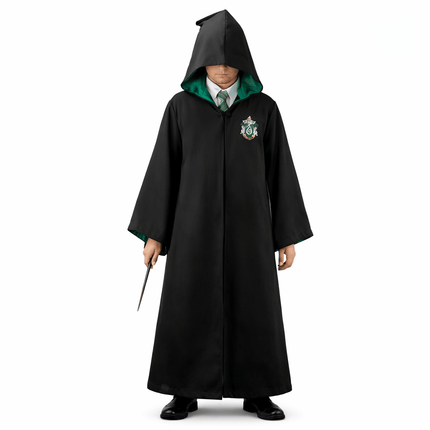 Tunica Cosplay Harry Potter Slytherin Bordada - amplitudmodulada