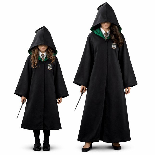 Tunica Cosplay Harry Potter Slytherin Bordada - amplitudmodulada