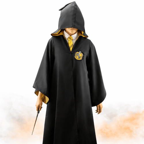 Tunica Cosplay Harry Potter Hufflepuff Bordada - amplitudmodulada