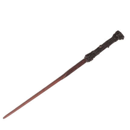 Varita de Harry Potter 42 cm + ticket de plataforma 9 3/4 y guia de hechizos - amplitudmodulada