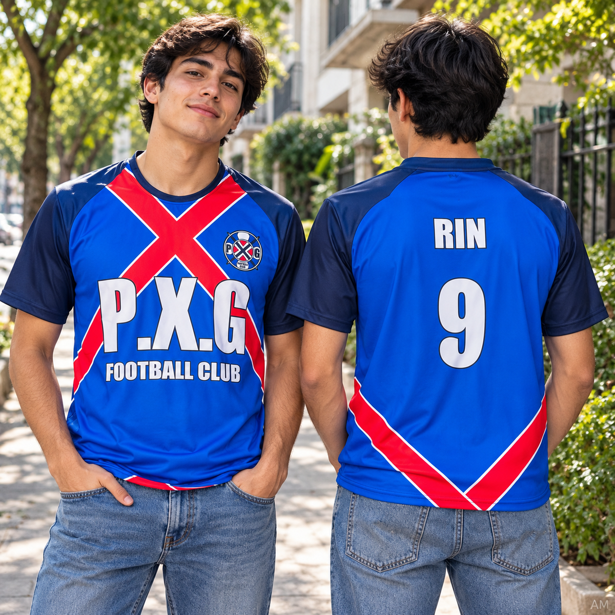 Camiseta Rin 9 PXG - mockup