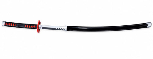 Katana Tanjiro de Fuego negro - FIRE BREATH