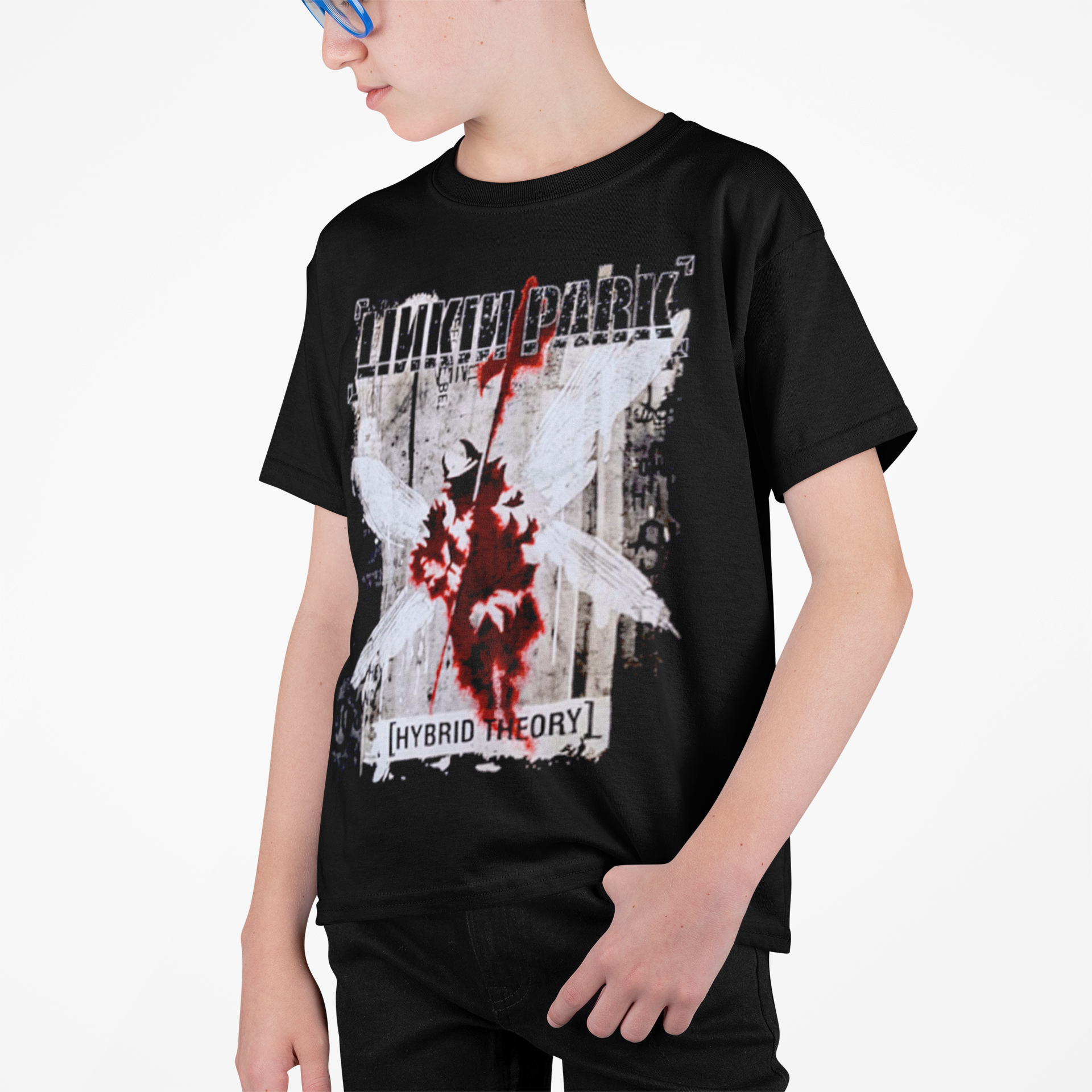 Polera Linkin Park Hibrid Theory -Niños