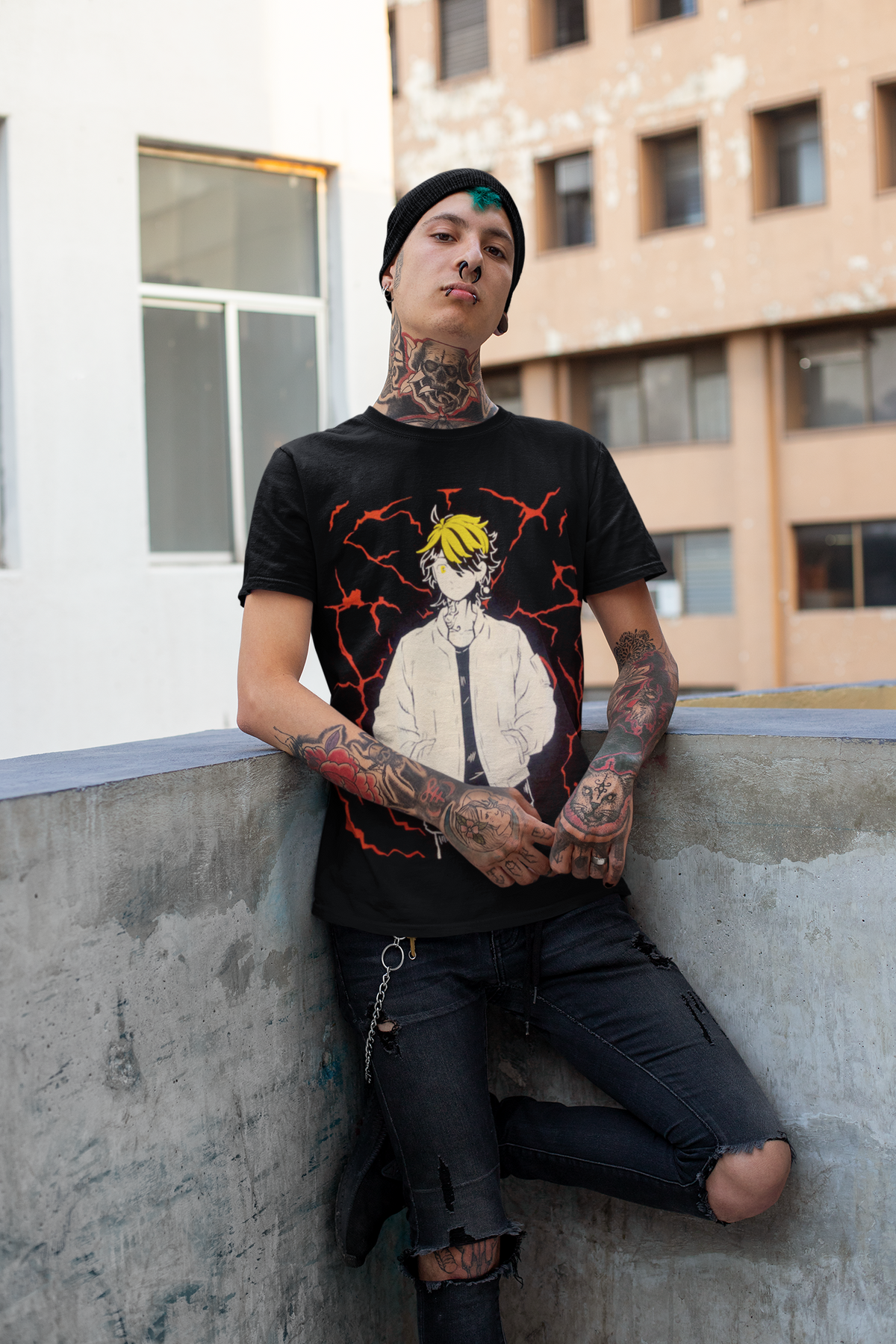 Polera Kazutora Tokyo Revengers