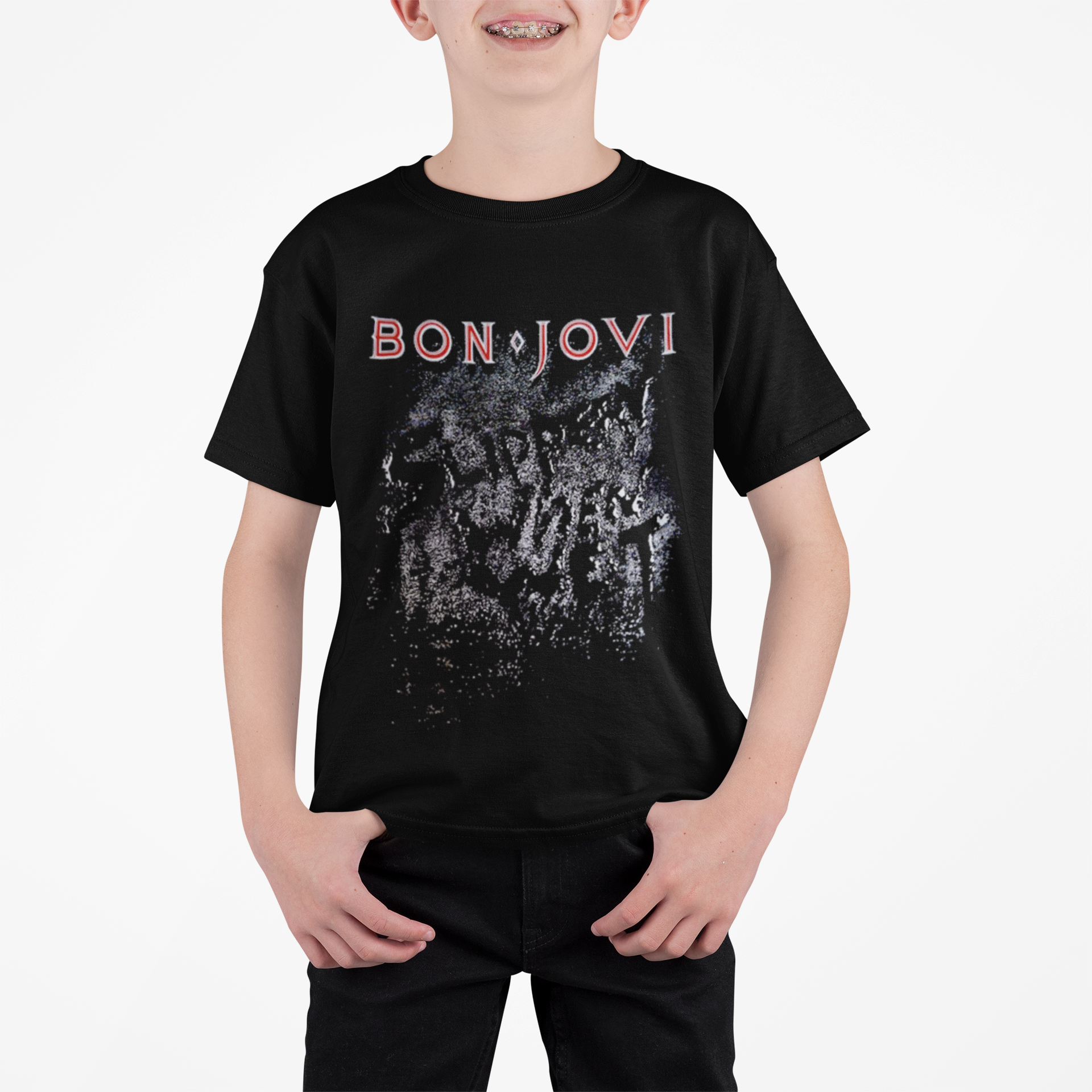 Polera Bon jovi slippery when wet