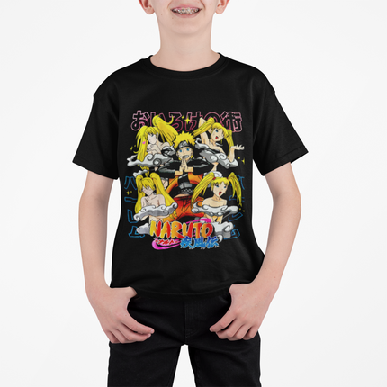 Polera Jutsu Sexy Naruto -Niños
