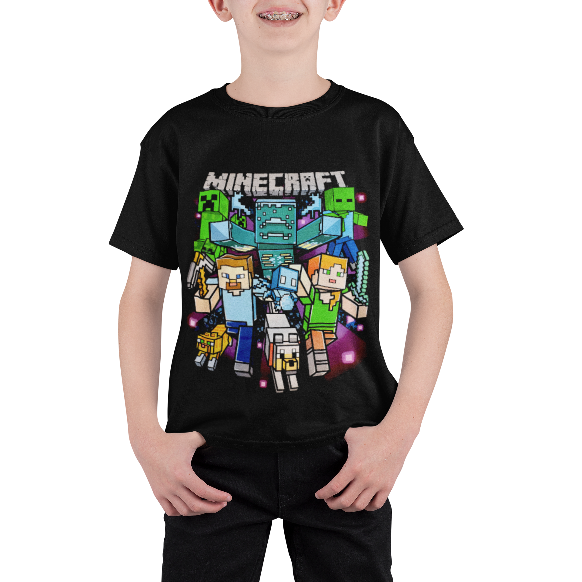polera minecraft 2