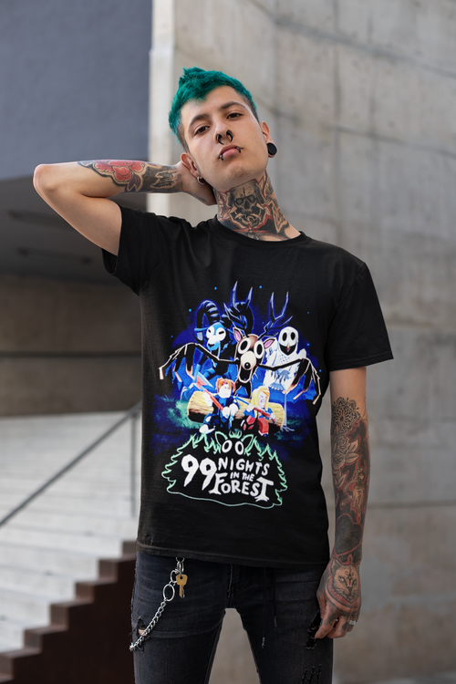 Polera Roblox 99 Noches en el Bosque -Adultos