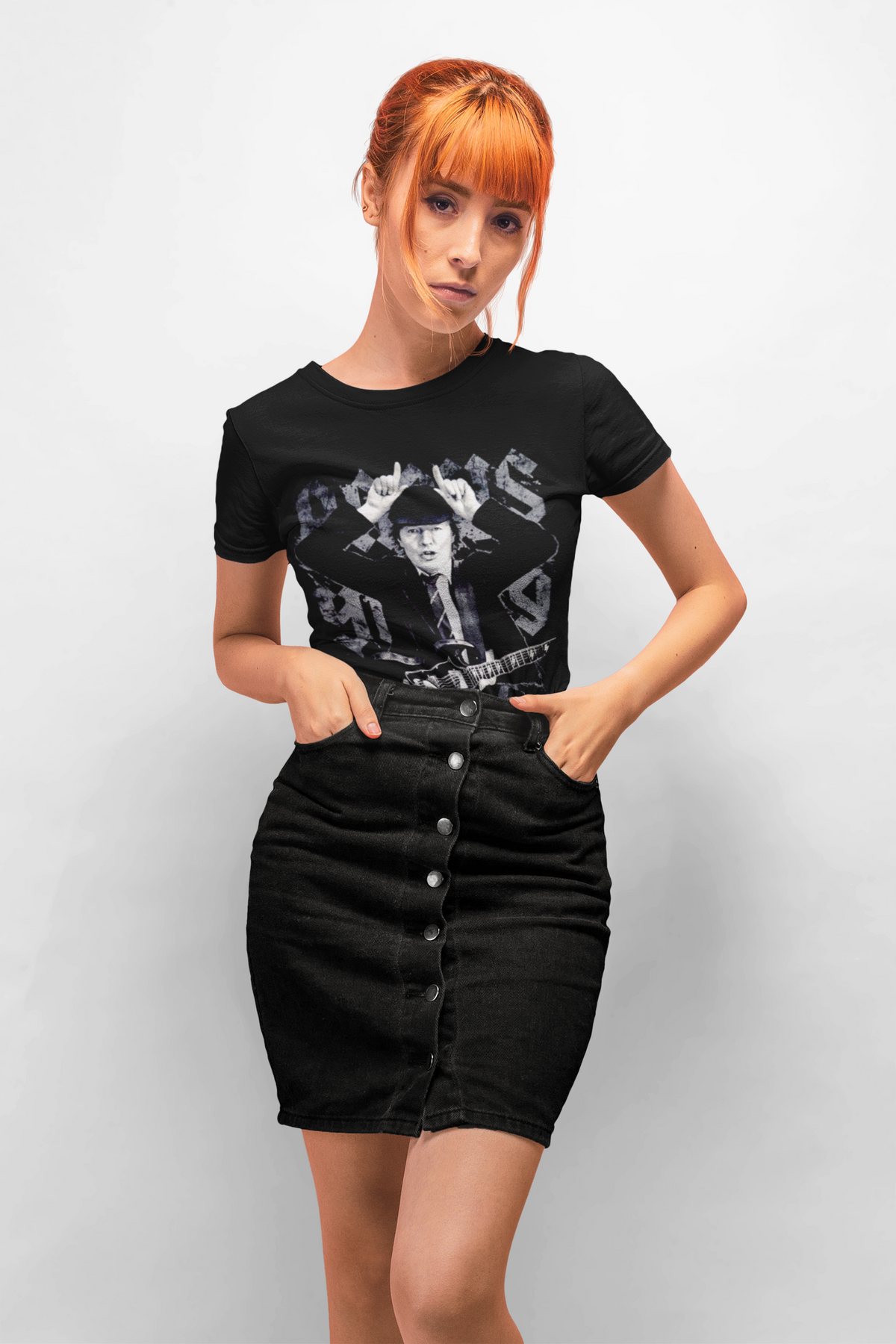 Polera ACDC Angus Young