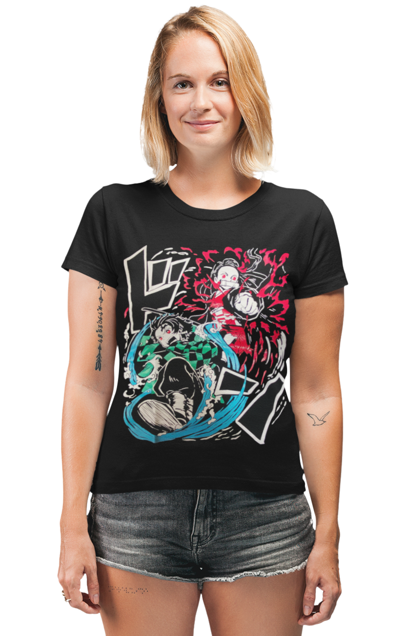 polera tanjiro & nezuko kamado