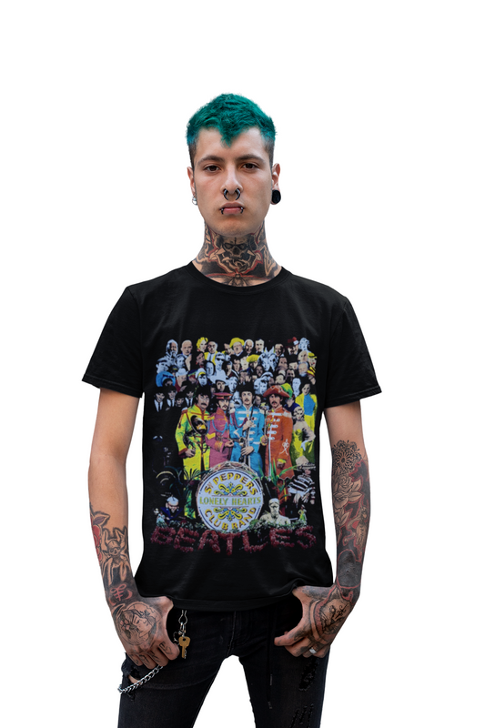 Polera The Beatles sgt pepper lonely