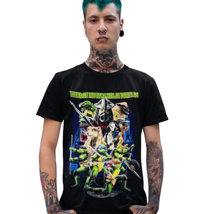 Polera Tortugas Ninjas La Pelicula -Adultos