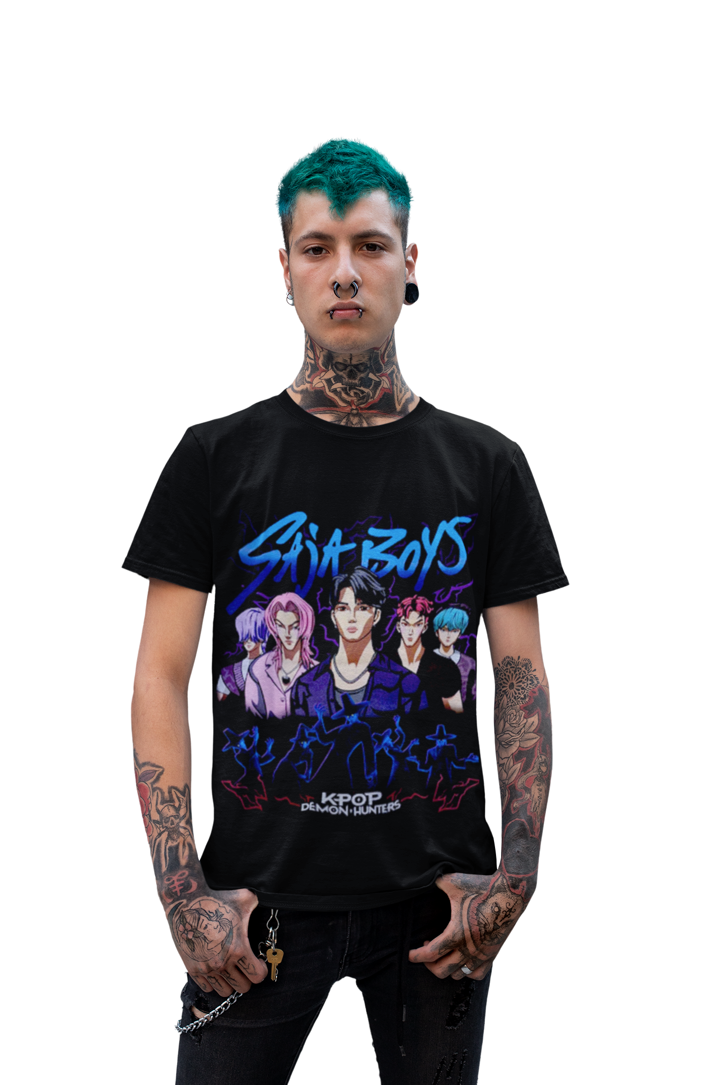 Polera Saja Boys Demon Hunter