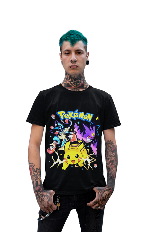 Polera Pokemon colors