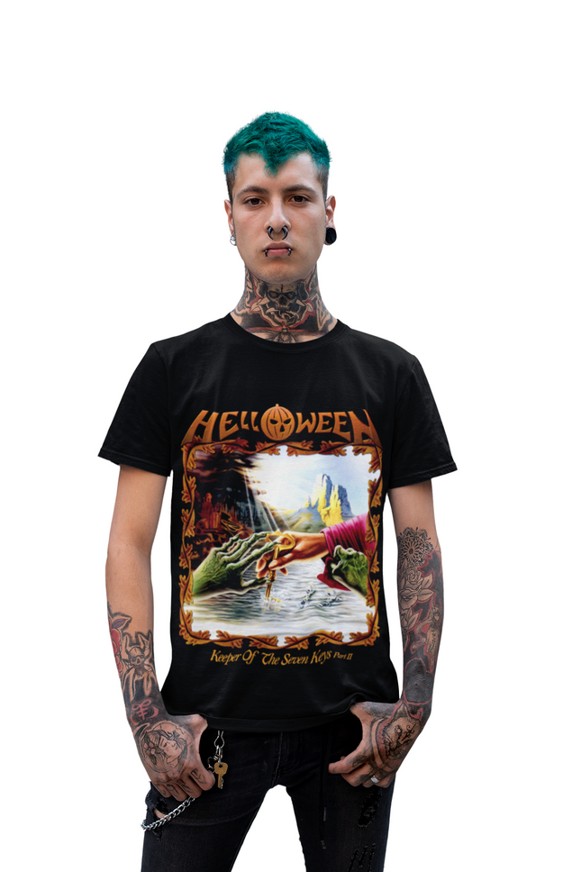 Polera Helloween Keeper of The Seven Keys 2