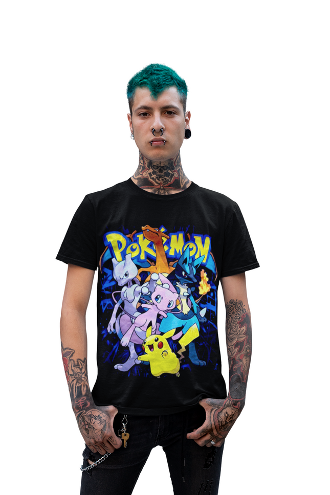 Polera Pokemon Gotta Cash -Adultos
