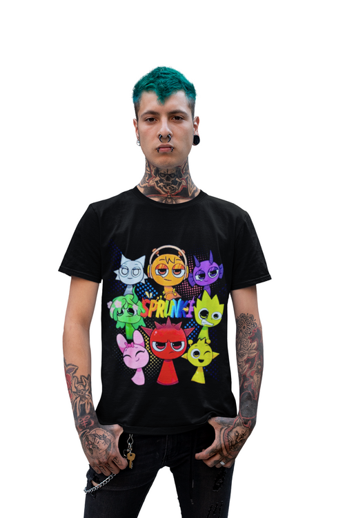 Camiseta Sprunki -Niños