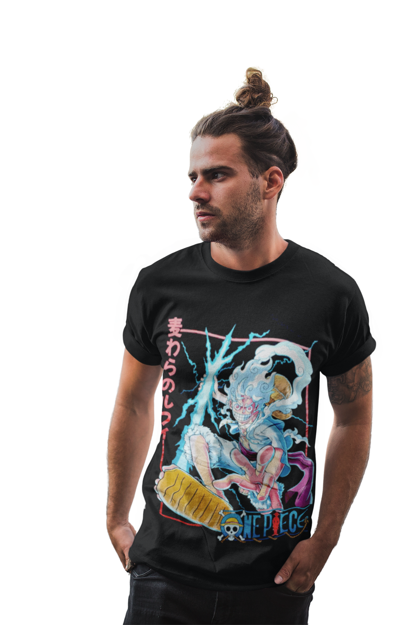 Polera Gear 5 Luffy recuadro
