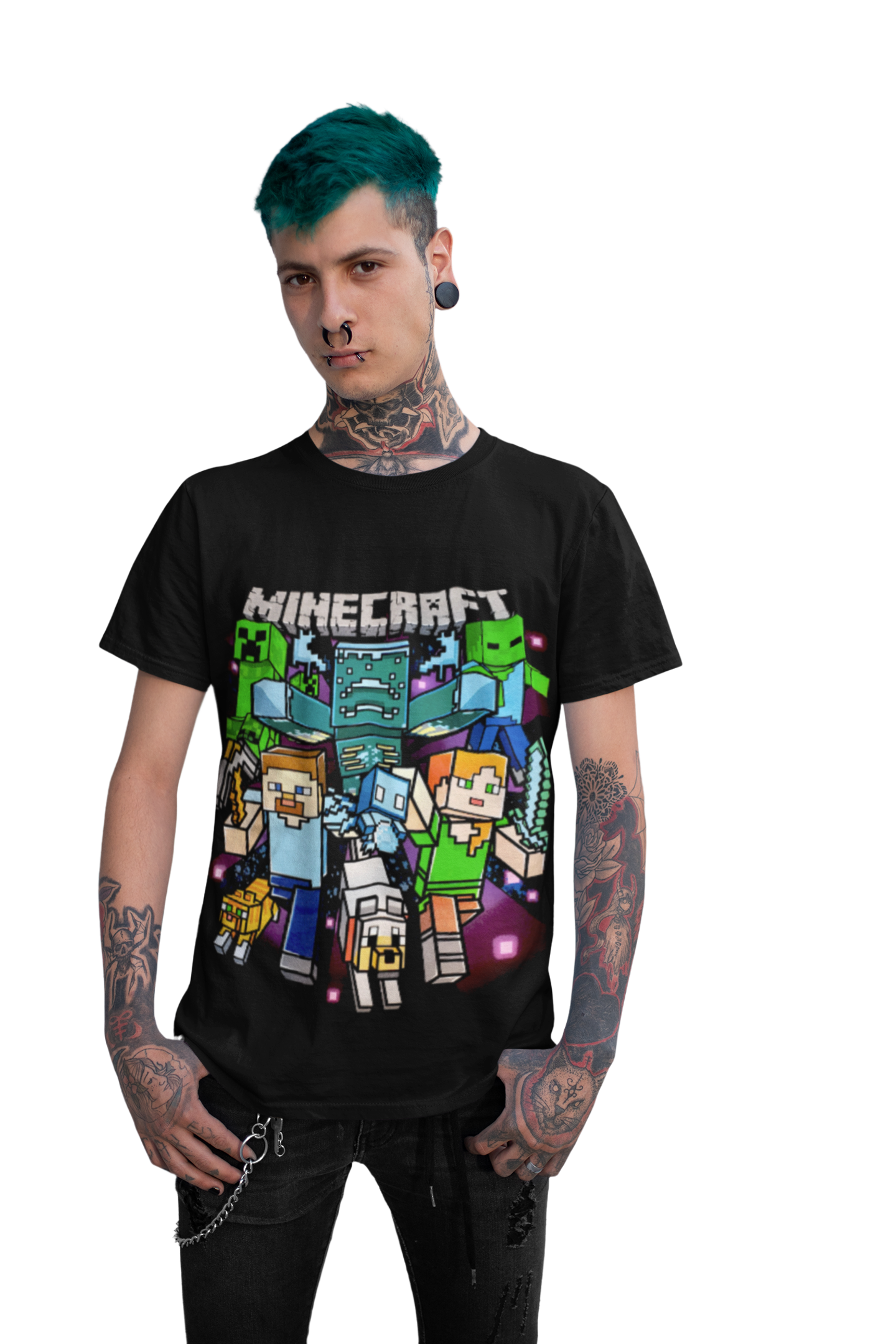 polera minecraft 2