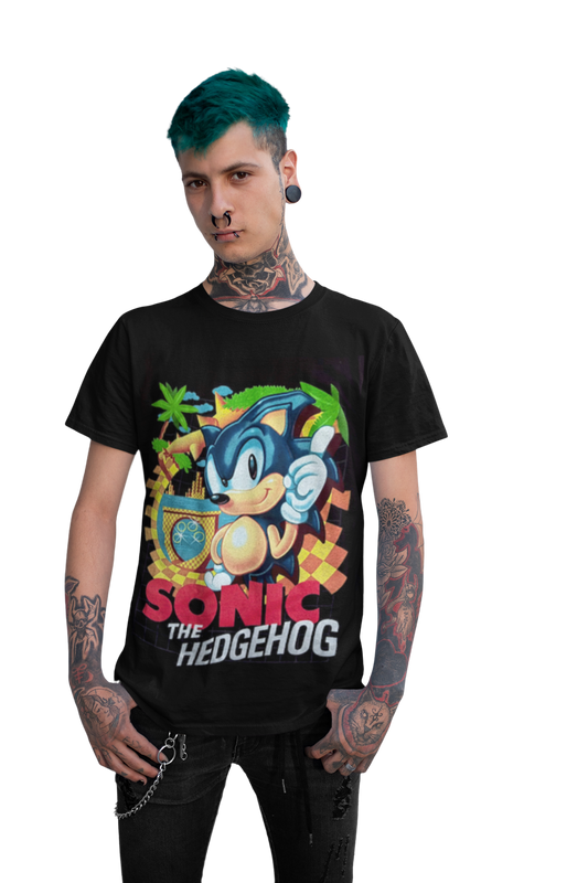 Polera Sonic the hedgehog