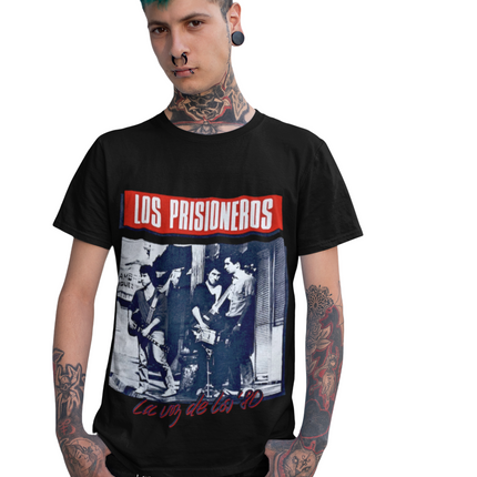 Polera Los Prisioneros La voz de los 80s