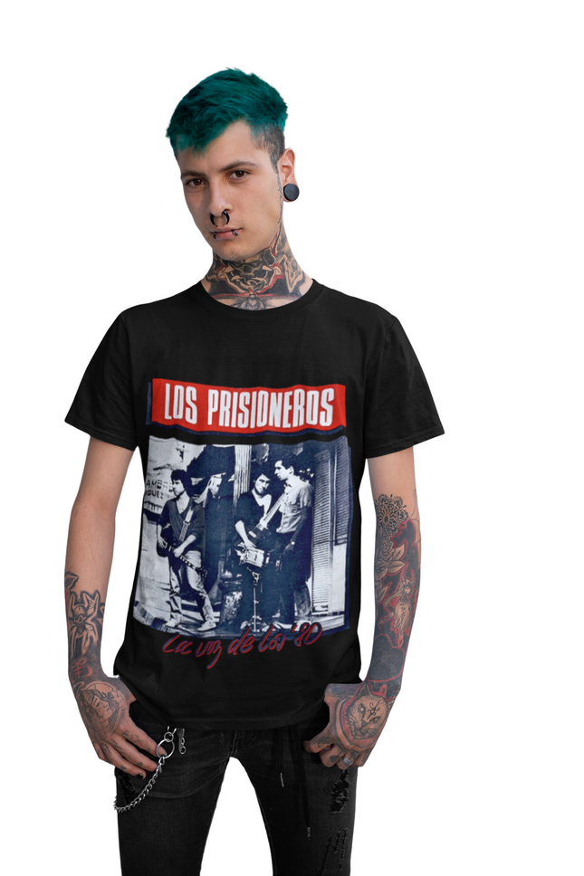 Polera Los Prisioneros La voz de los 80s