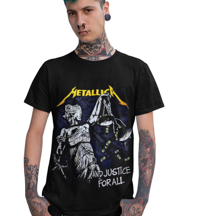 Polera Metallica and Justice For All