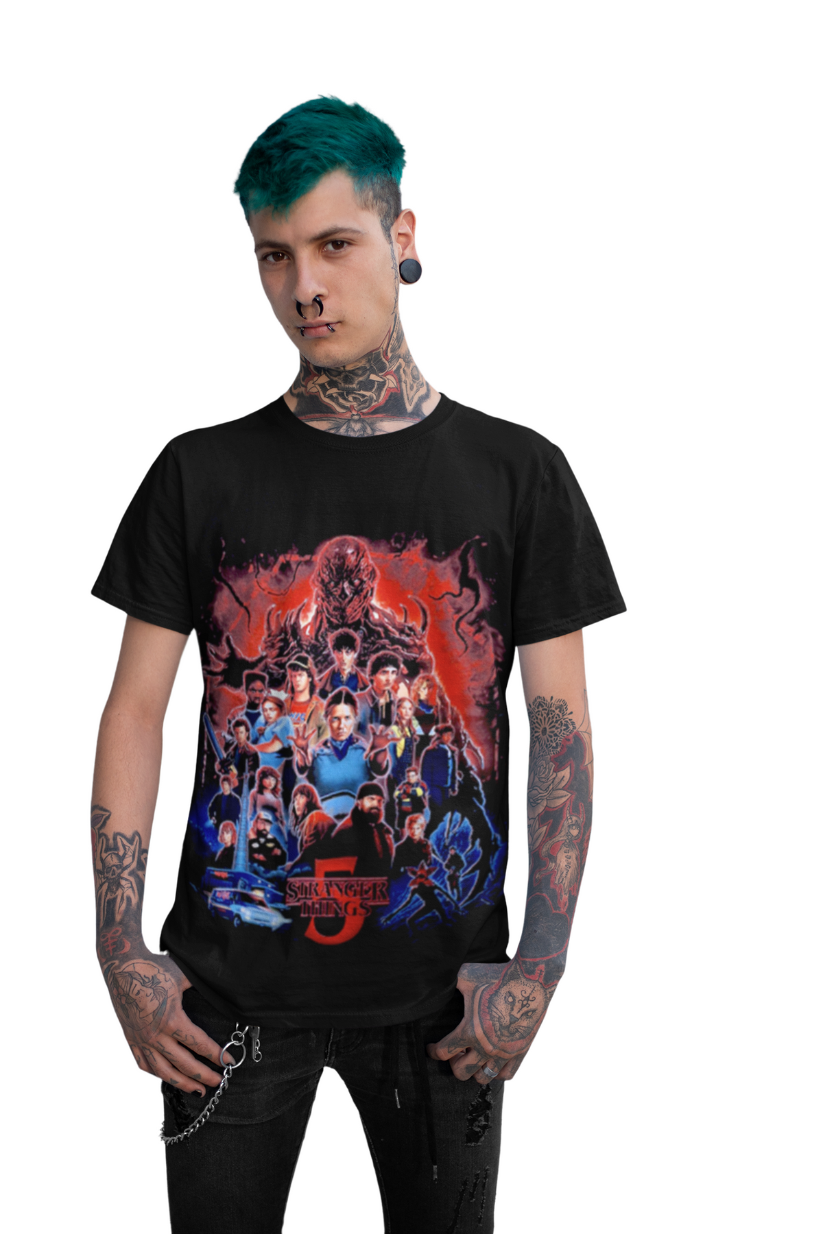 Polera Stranger Things T5 (V-2)