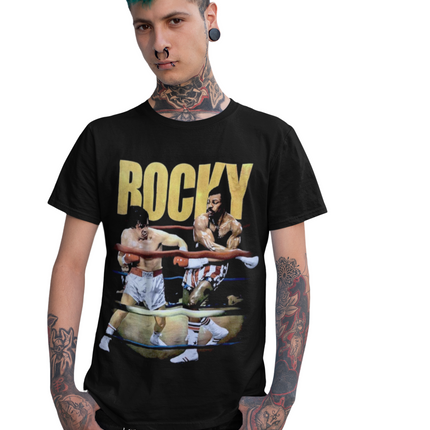 Polera Rocky Balboa VS Apollo Creed