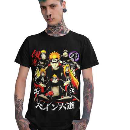 Polera Organizacion Akatsuki Naruto