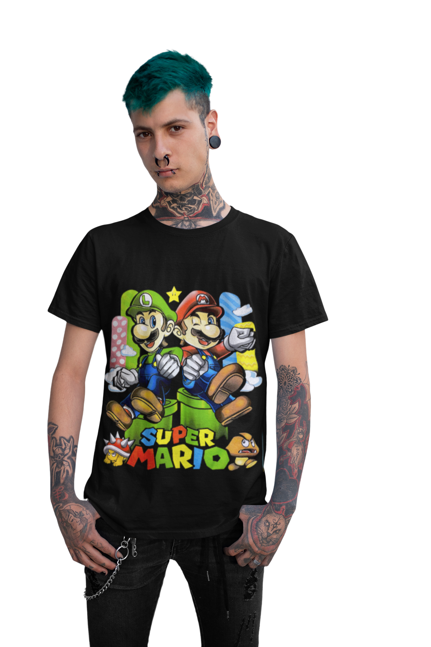 polera super mario