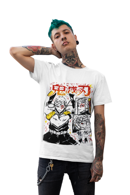 polera Tengen Uzui Kimetsu no yaiba
