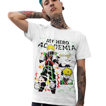Polera Bakugo Manga My Hero