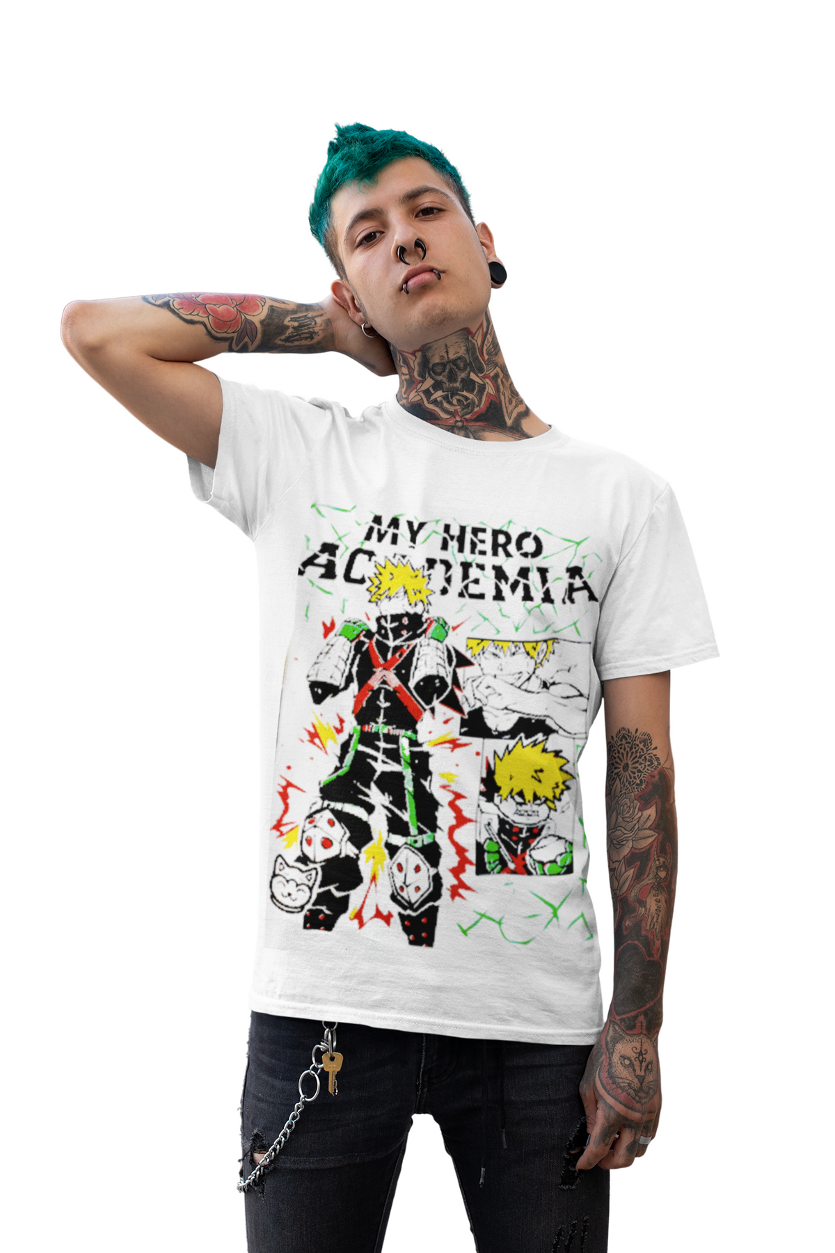 Polera Bakugo Manga My Hero