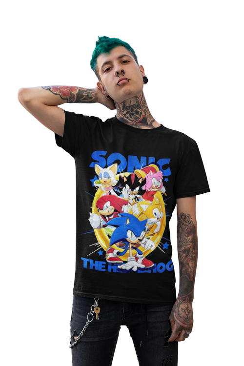 Camiseta Sonic The Hedgehog - Adultos