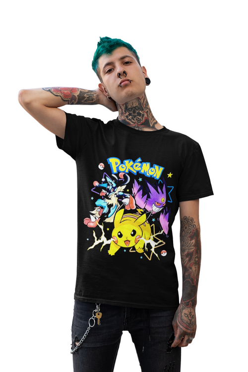Polera Pokemon colors